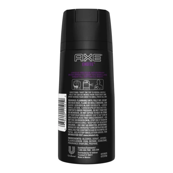 Распылитель для тела Axe Deo 150 мл в наличии на складе. Оптовая