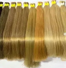 Заводская цена оптовые волосы светлый цвет натуральные человеческие из Вьетнама очень гладкие и мягкие