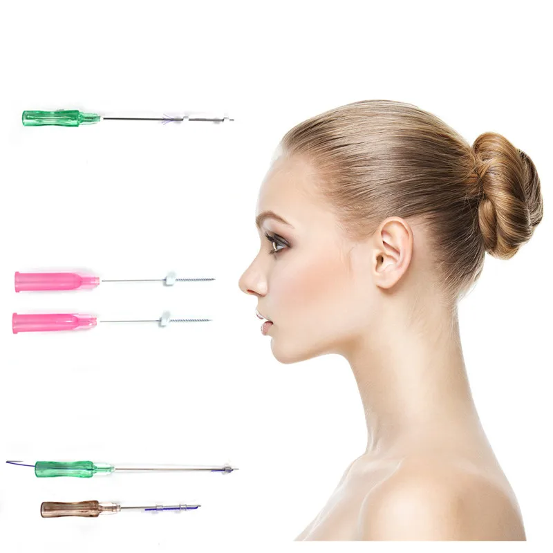 Professional Supplier Pdo Cog R Cannula Pdo Cog Lifting Thread Screw