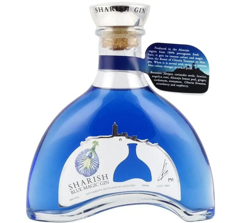 Gin Sharish Blue Magic 0,50 Litros 40% (R) 0.50 L.