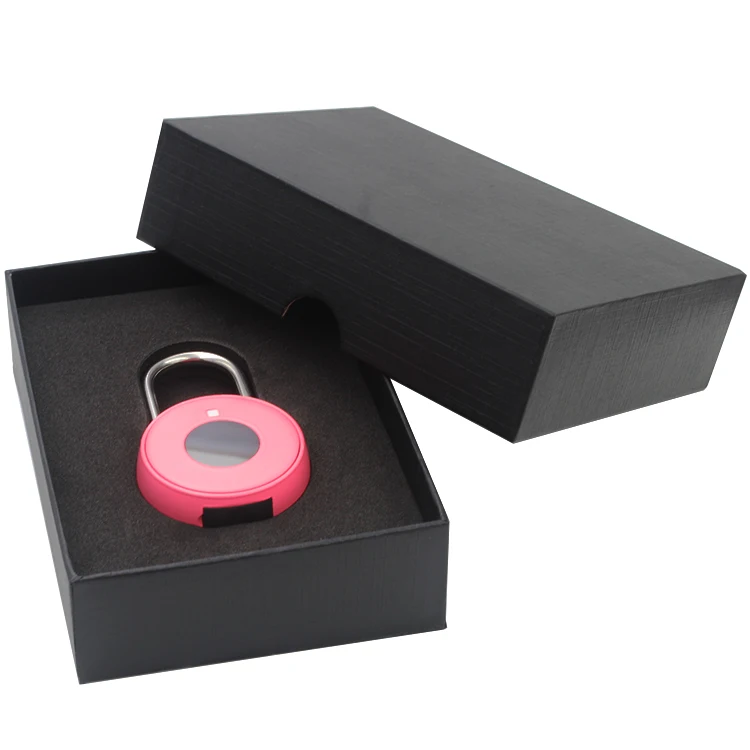 Smart Pad Lock Blue Tooth Intelligent Fingerprint Portable Padlock Security Safety Padlock for Suitcase and Bag