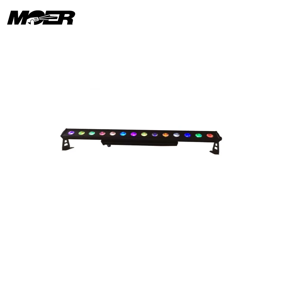 Moer IP65 outdoor 14x30w 3in1 RGB led bar light with pixel led control