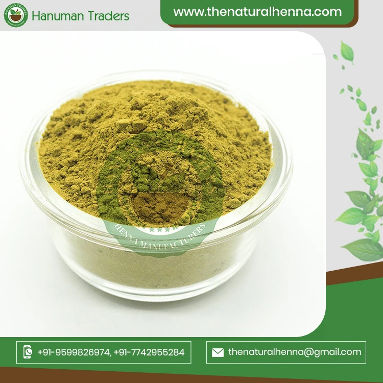 Top Notch Quality  Selling Henna Leaf Powder natural organic powder For Hair Dyes Products Manufacturer in India