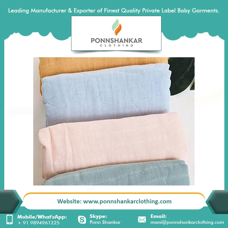 100% Cotton Swaddle Infant Organic Wrap Baby Blankets Bedding Infant Swaddle for Newborns Swaddle Blanket