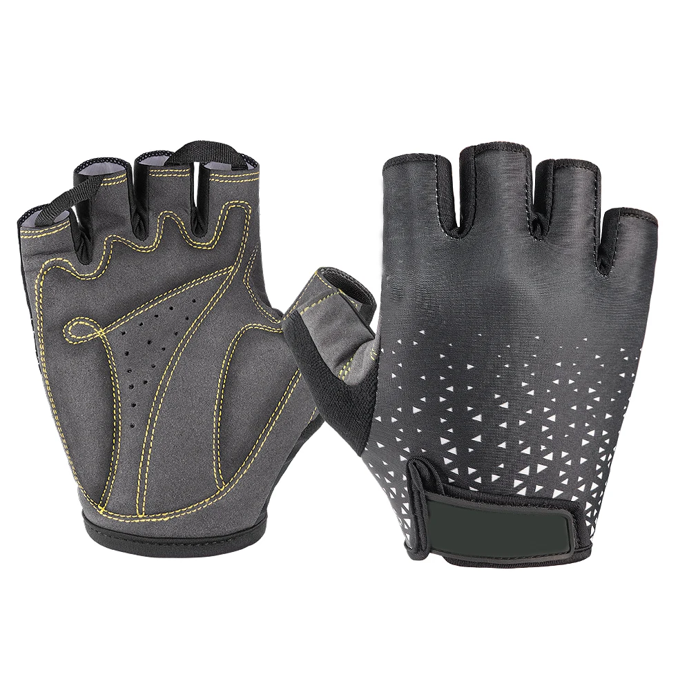 Good Quality Custom Fingerless Mens Womens Shock Absorbing Bike Gloves Cycling Bicycle Balance Gloves Manufacturer Pakistan Oem