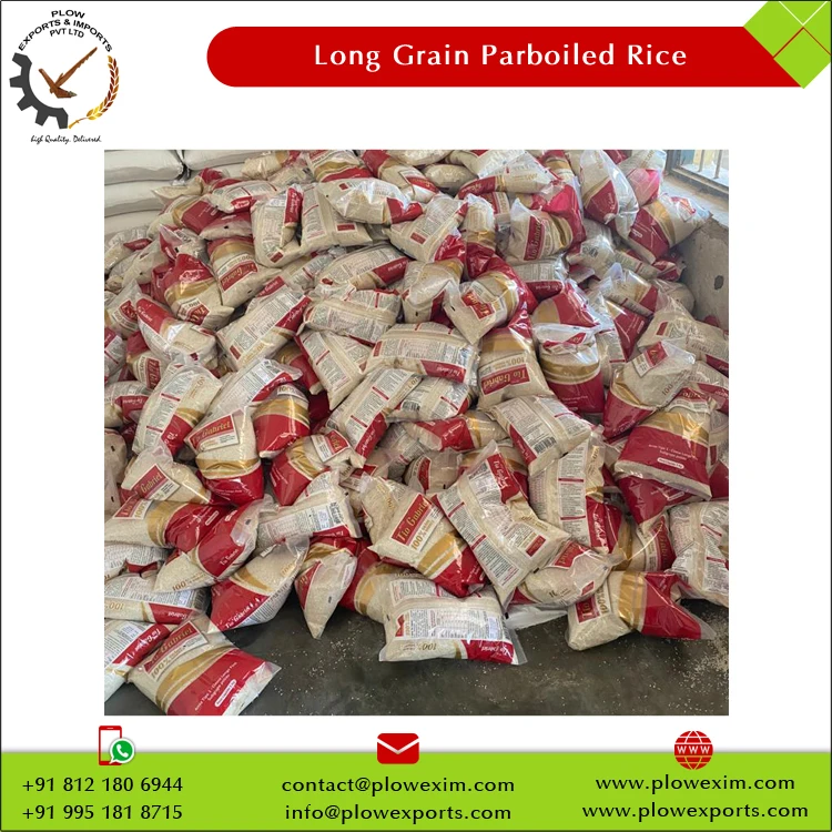 Premium Grade Widely Selling Soft Texture Dried Style Long Grain Parboiled Rice (5% Broken) for Genuine Buyers