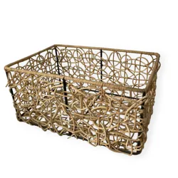 Hot Rattan Wicker Laundry Storage Basket With New Style Low Cost - Decorative Basket Natural Rattan Made in Viet Nam - OEM ODM