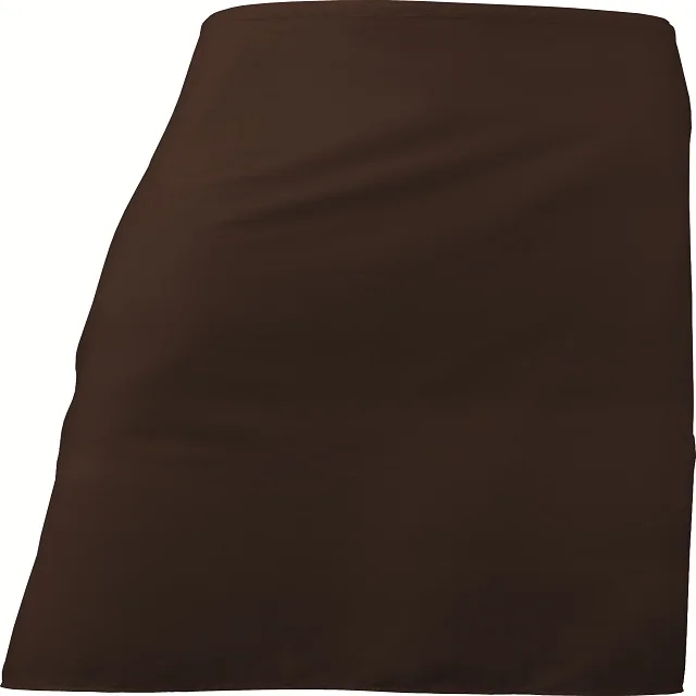 Французский фартук с двойной строчкой для барбекю 35% хлопок 65% полиэстер и логотип на заказ