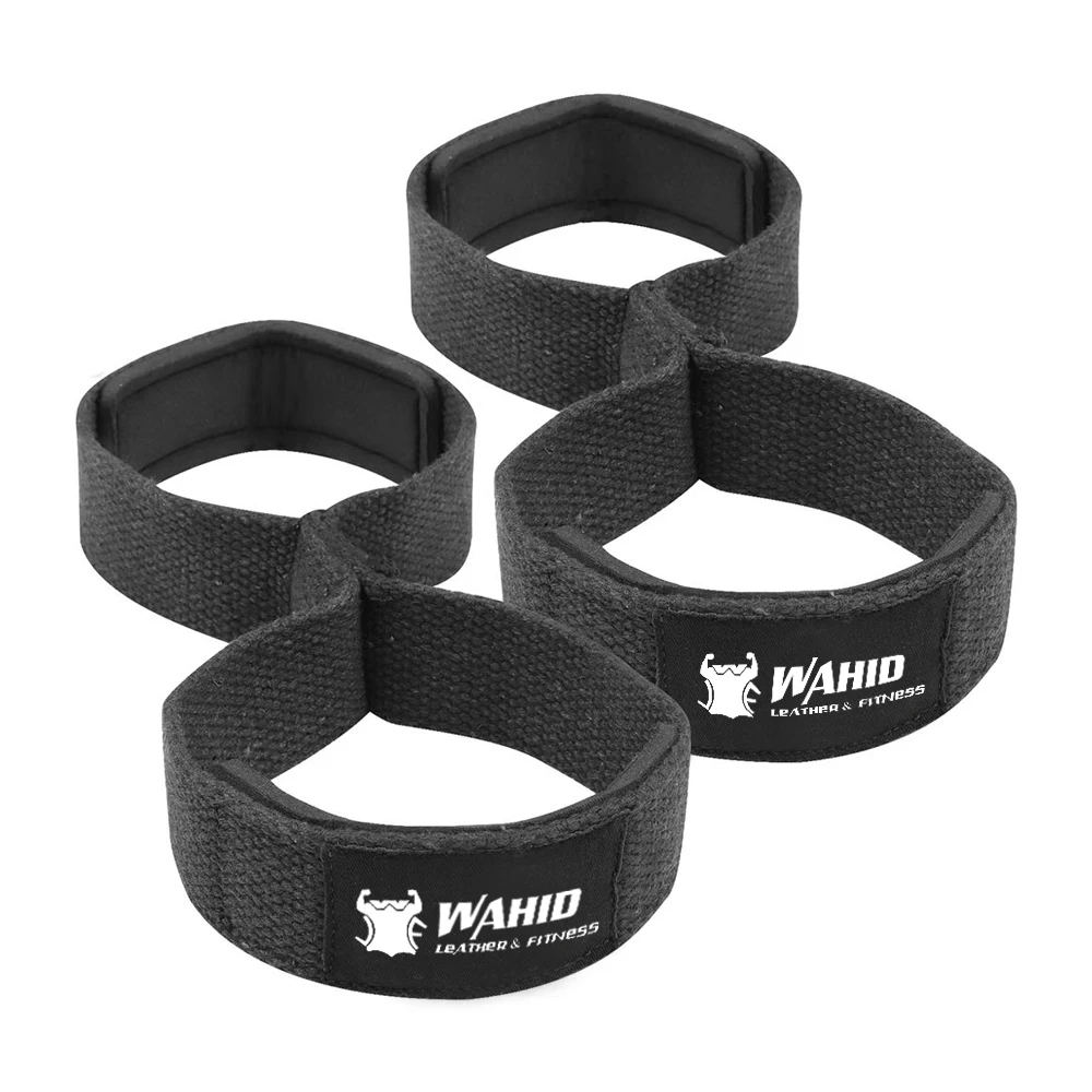 Top Selling Figure 8 Weight Lifting Wrist Straps for Powerlifting and Gym Fitness