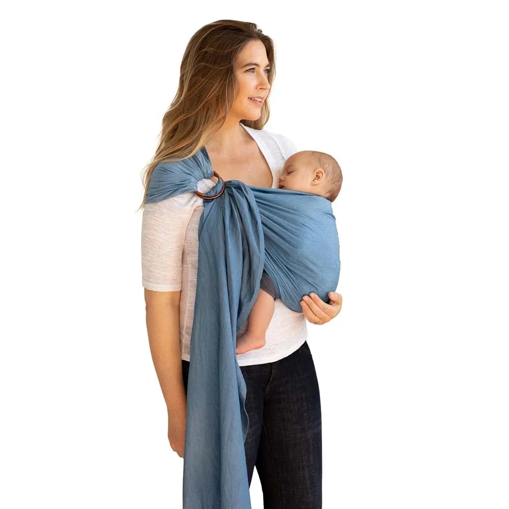 
Made in India Washable Sling Ring Baby Carrier with Detachable Rings Baby Sling Infant Carrier 