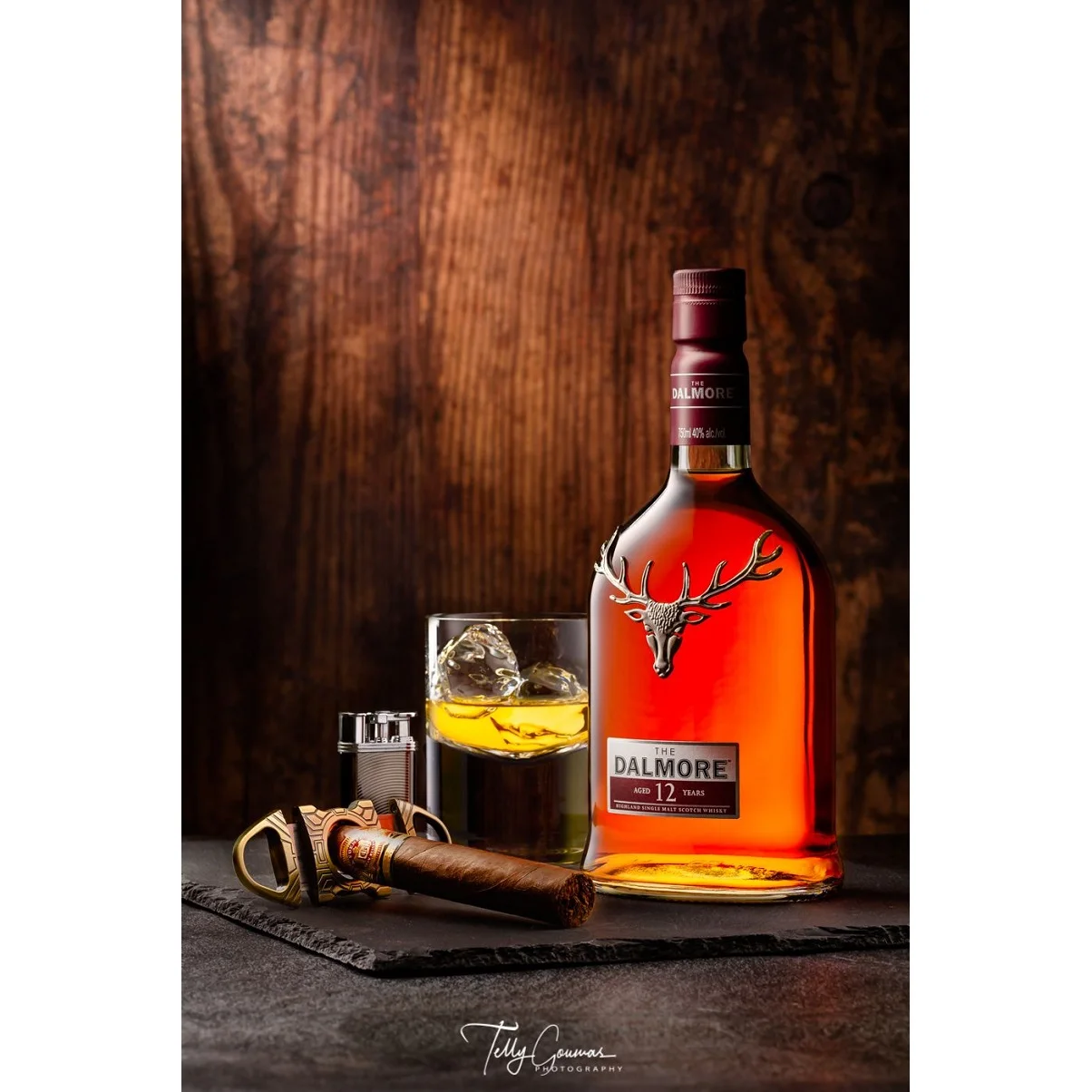 Виски в маленькой бутылке 12 лет, 700 мл, виски из односолодового солода с 40% спиртовыми апельсинами, отметки средней отделки, солодовое масло