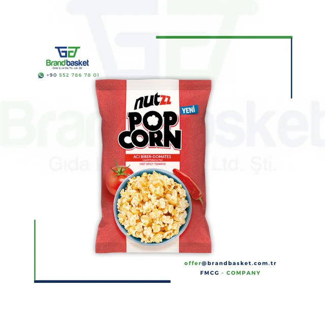 FOR Nutzz Popcorn Hot Pepper & Tomato  42g