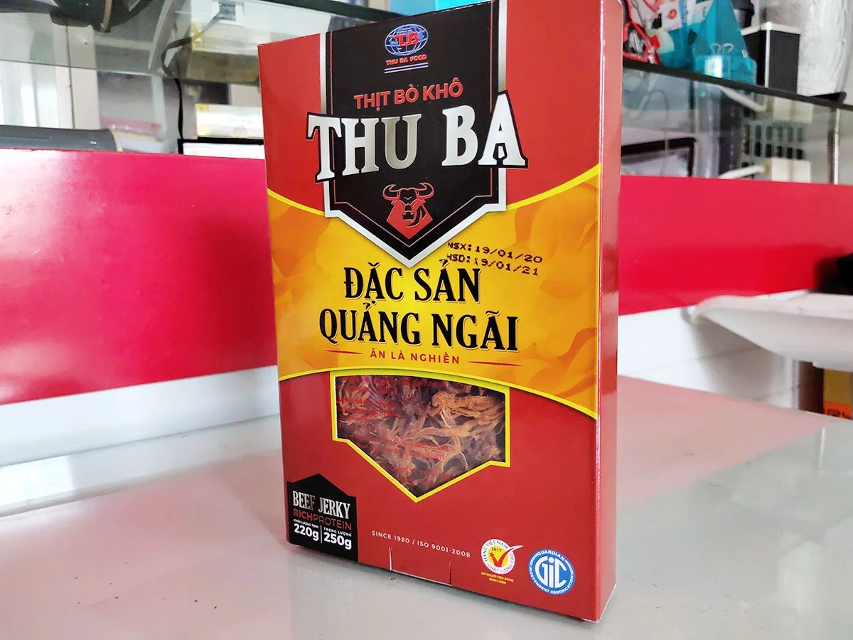 Vietnam Beef Meat Dried Beef Jerky 250g Wholesale Suppliers