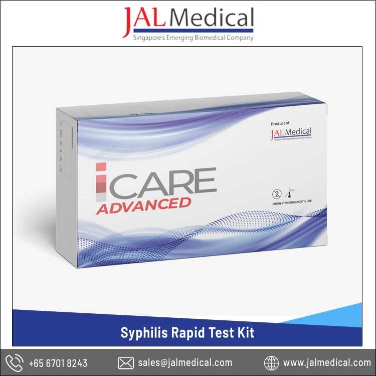 Great Leading Manufacturer of Best Selling One Step Single Use Rapid Syphilis Test Kit at Good Price