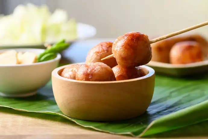 High Quality Sausage Wholesale Product Thai Fermented Pork Sausage Sour Pork Sausage From Thailand