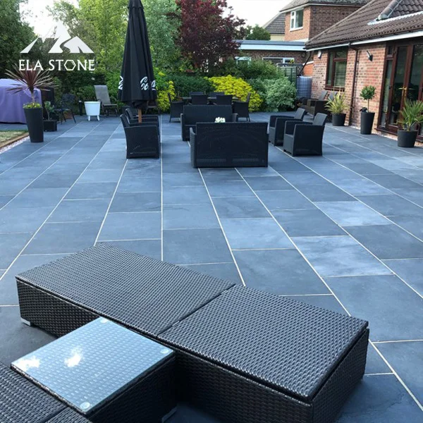 Синий известняк-натуральный камень синий известняк кирпичи для наружной стены из Вьетнама