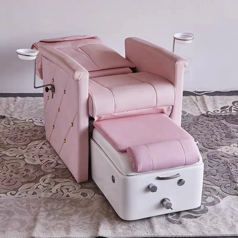 
High Quality pink Comfortable high quality salon equipment spa pedicure massage chair HY-PC018 