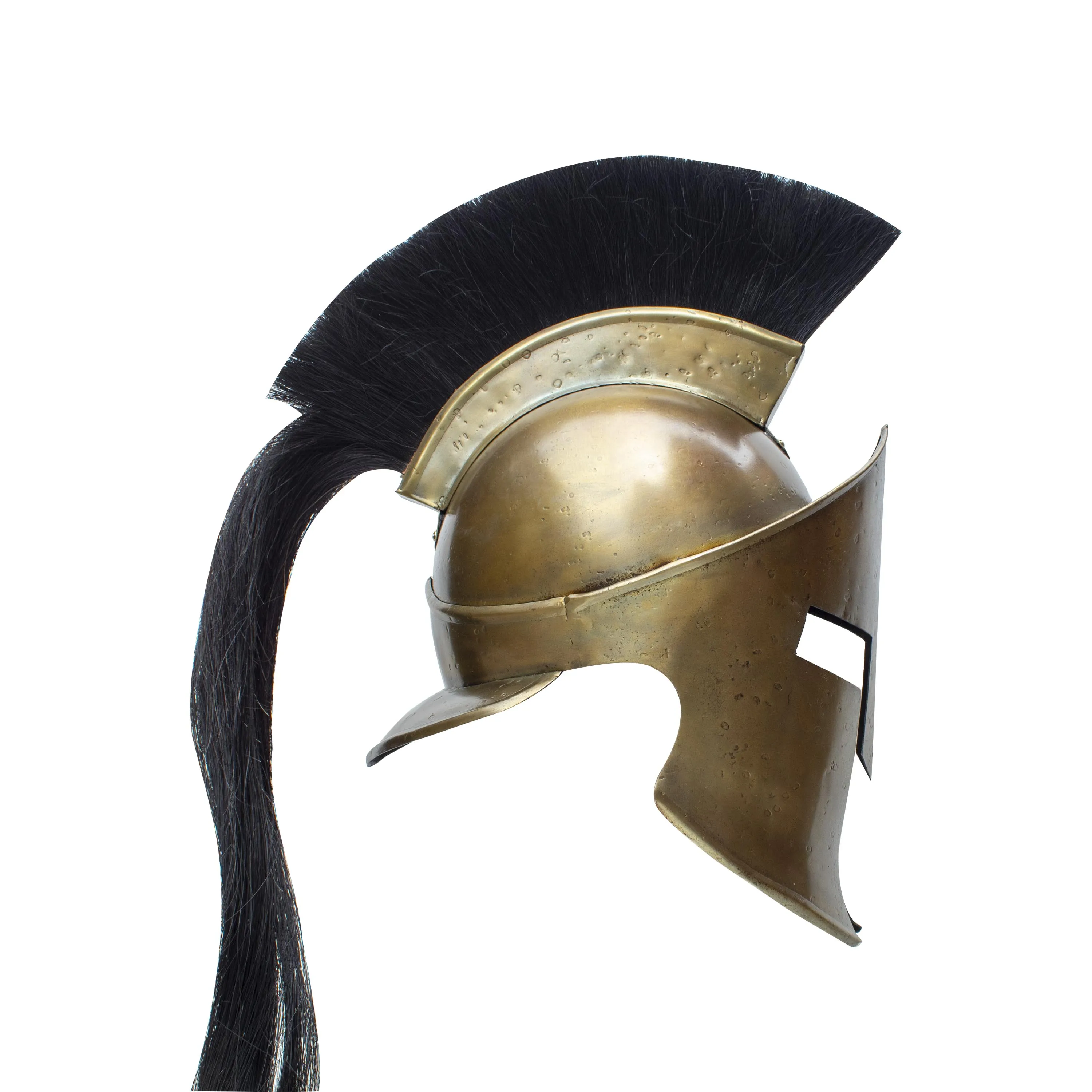 Steel Medieval War Ancient Vintage Designer King Leonidas 300 Spartan Greek Medieval Wearable Helmet SAI-3690