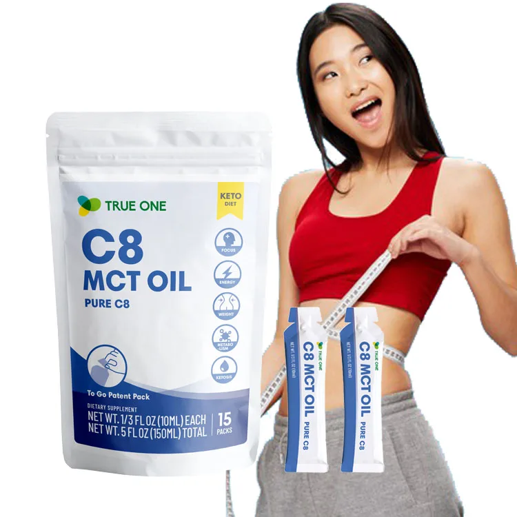 OEM pack Keto oil of  95% C8  MCT Oil to add in bulletproof coffee for ketogenic diet