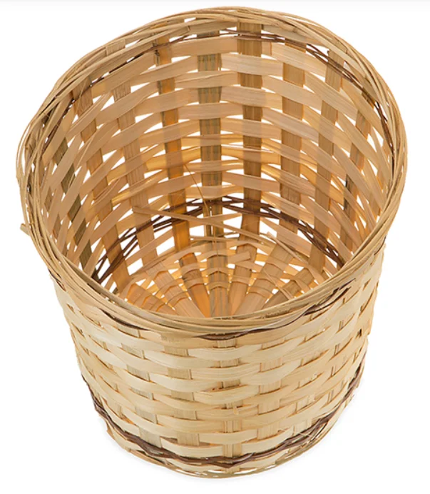 Bamboo plant basket / Eco-friendly organic bamboo tree planting basket made in VietNam