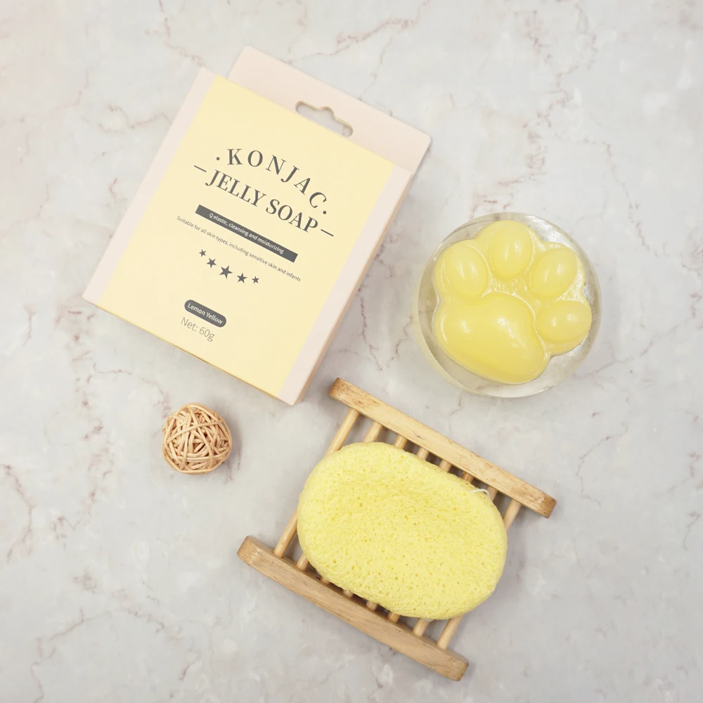 100% натуральное коньячное желейное мыло Bebevisa