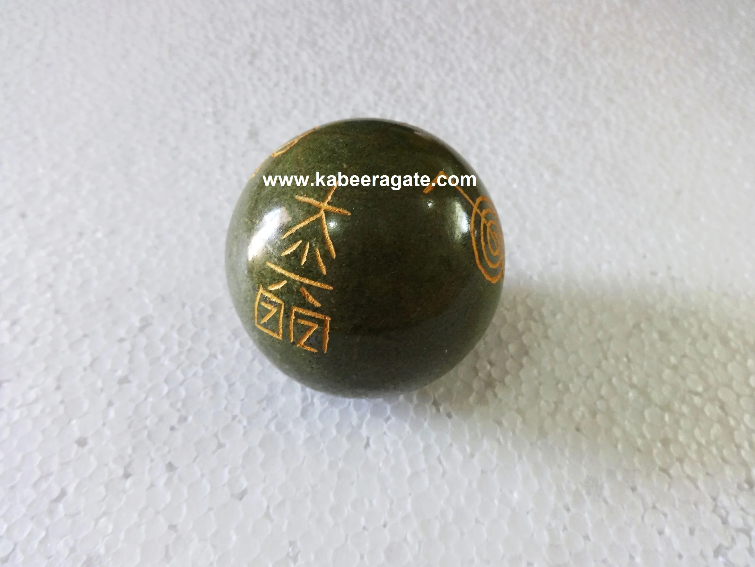 Green Jasper Reiki Usai Sphere Wholesale Healing Sphere Gemstone Reiki Sphere