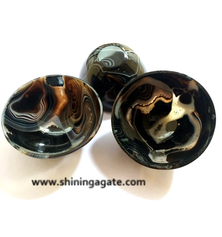 Solomon Agate 3inch Bowls | Wholesale Gemstone Bowls