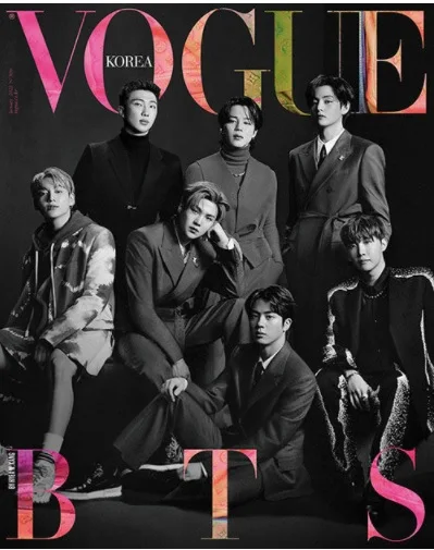 2022 KOREA MAGAZINE VOGUE KOREA 2022 January BangTan Boys Cover