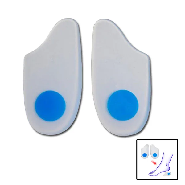 Best Quality For Heel Protect Orthopedic Soft Silicone Heel Pads