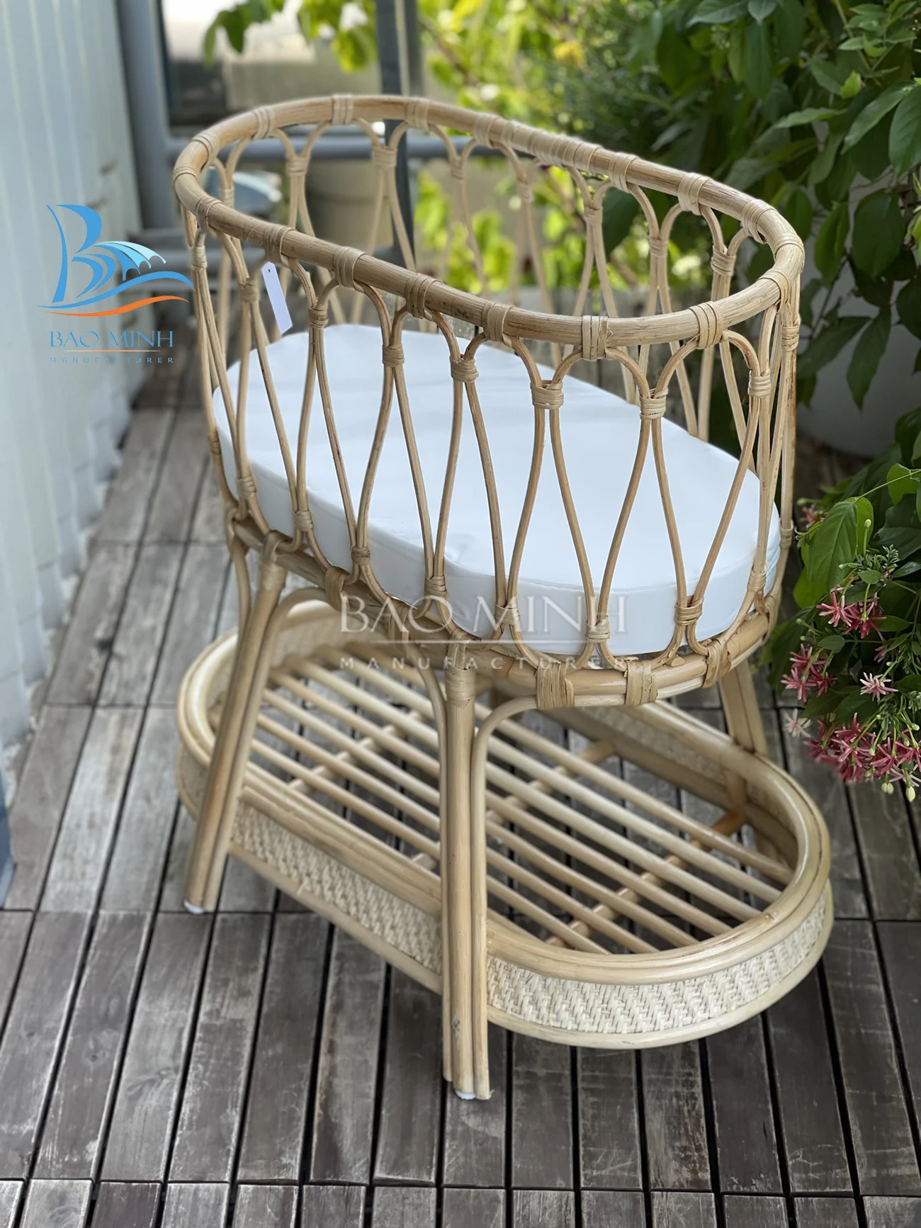 New in stock rattan doll relaxing chair and doll toy