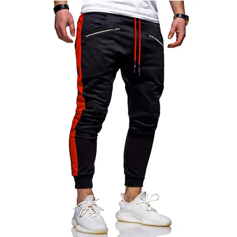 Mens Cargo Work Pants Outdoor Jogging Hiking Casual Pants Trousers Plain Waterproof Cotton Jeans OEM Customized Anti Sweatpants