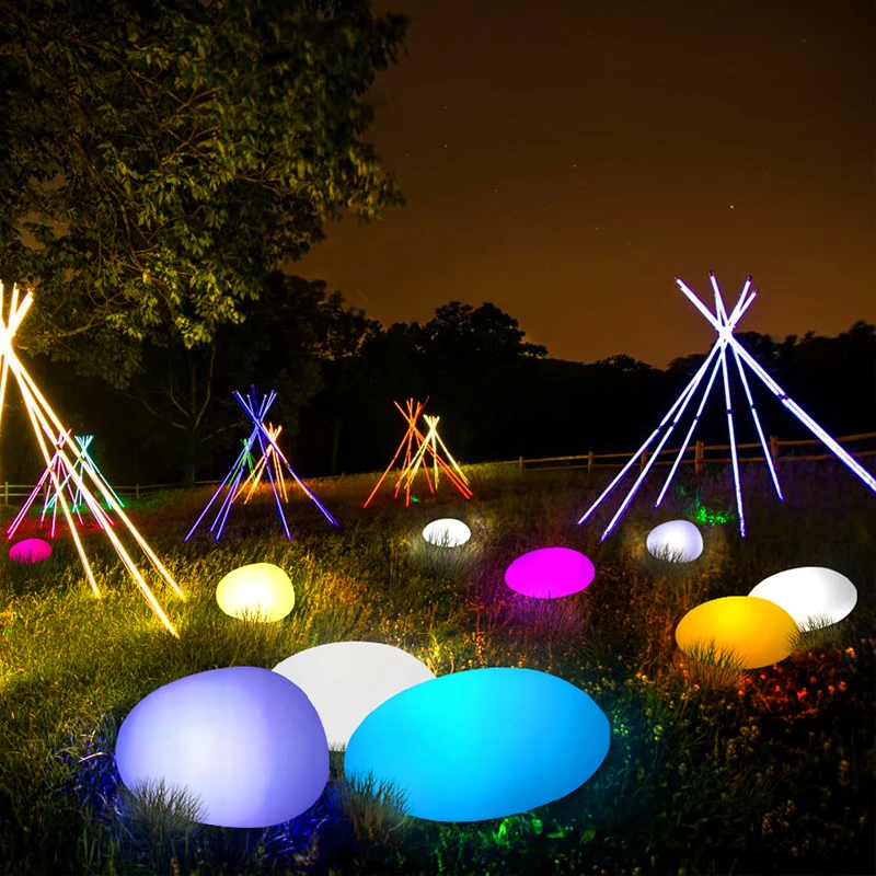 IP 65 waterproof decorative light  LED Stone led decoration lights for sale