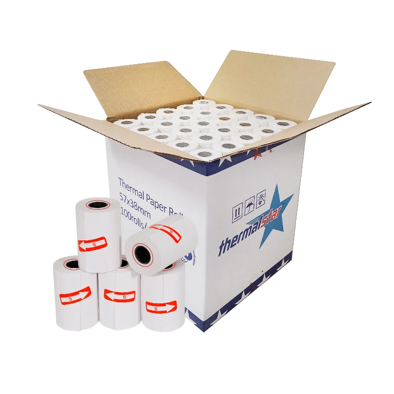 Popular size 3-1/8 x 230 THERMAL RECEIPT PAPER ROLLS POS CASH REGISTER Thermal Paper