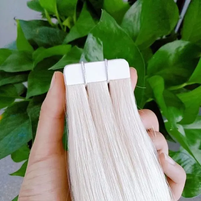 Натуральные ленточные волосы высокое качество вьетнамские 100 г оптовая продажа волос лучший продавец