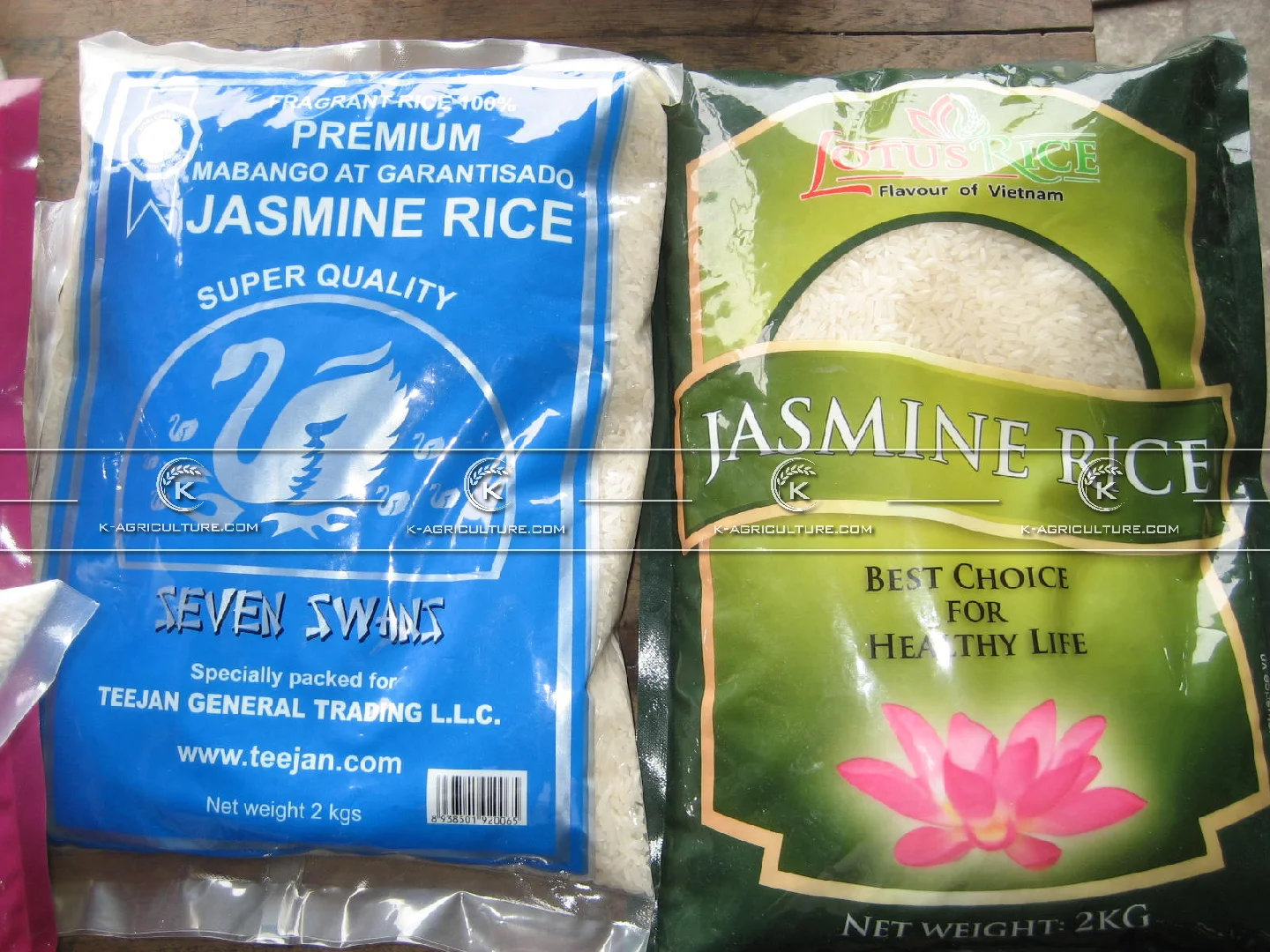 [Лучшее качество риса] ST25 Длиннозернистый 5% сломанный рис Вьетнам K-сельское хозяйство/Whatsapp + 84 855555794