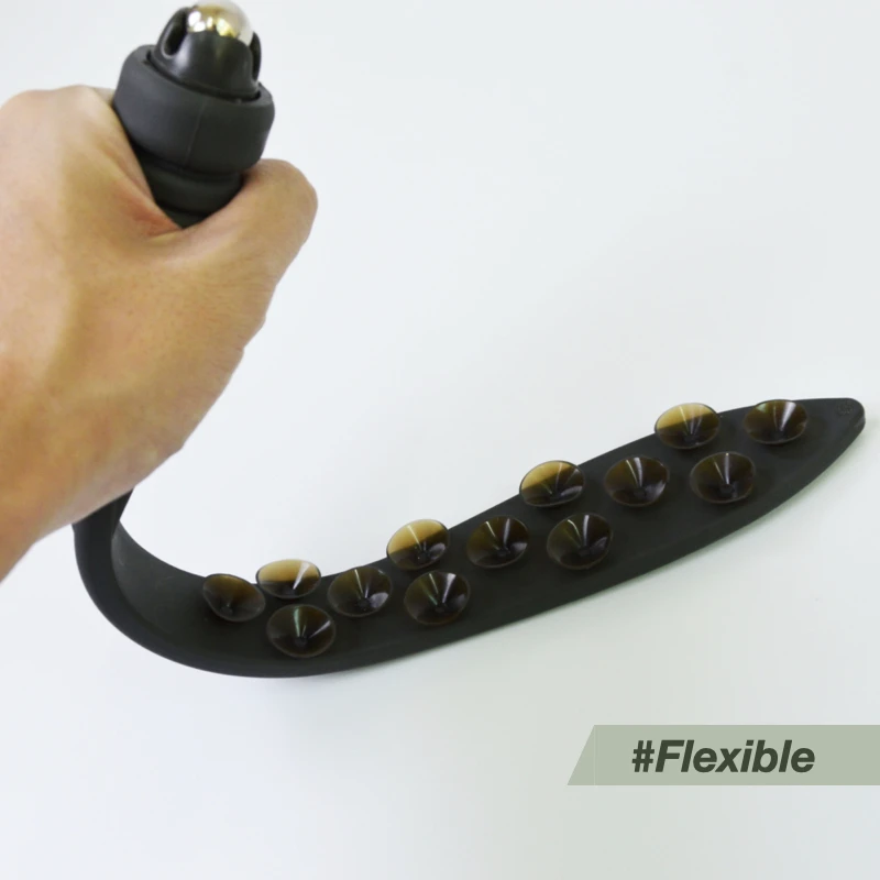 
Suction Cup Type Cupping Massage Stick, Back Massage Pat, Pain Relief, Acupoint 