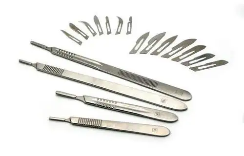 BP Handle / Scalpel Handle Available in All Kinds Qualities and Sizes in Stainless Steel Material Manual Power Source