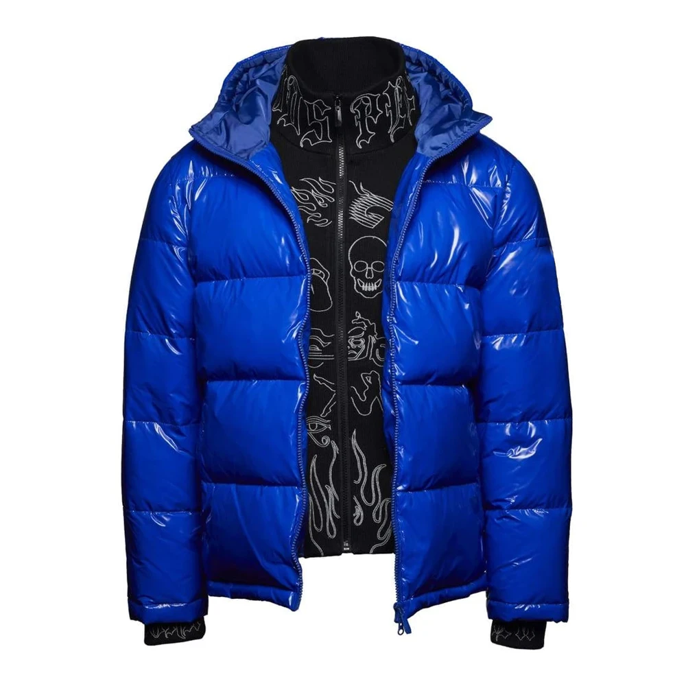 New High Quality Shinning Bubble Puffer Jacket Printed Skull Lining Best Quality Bubble Puffer Jacket