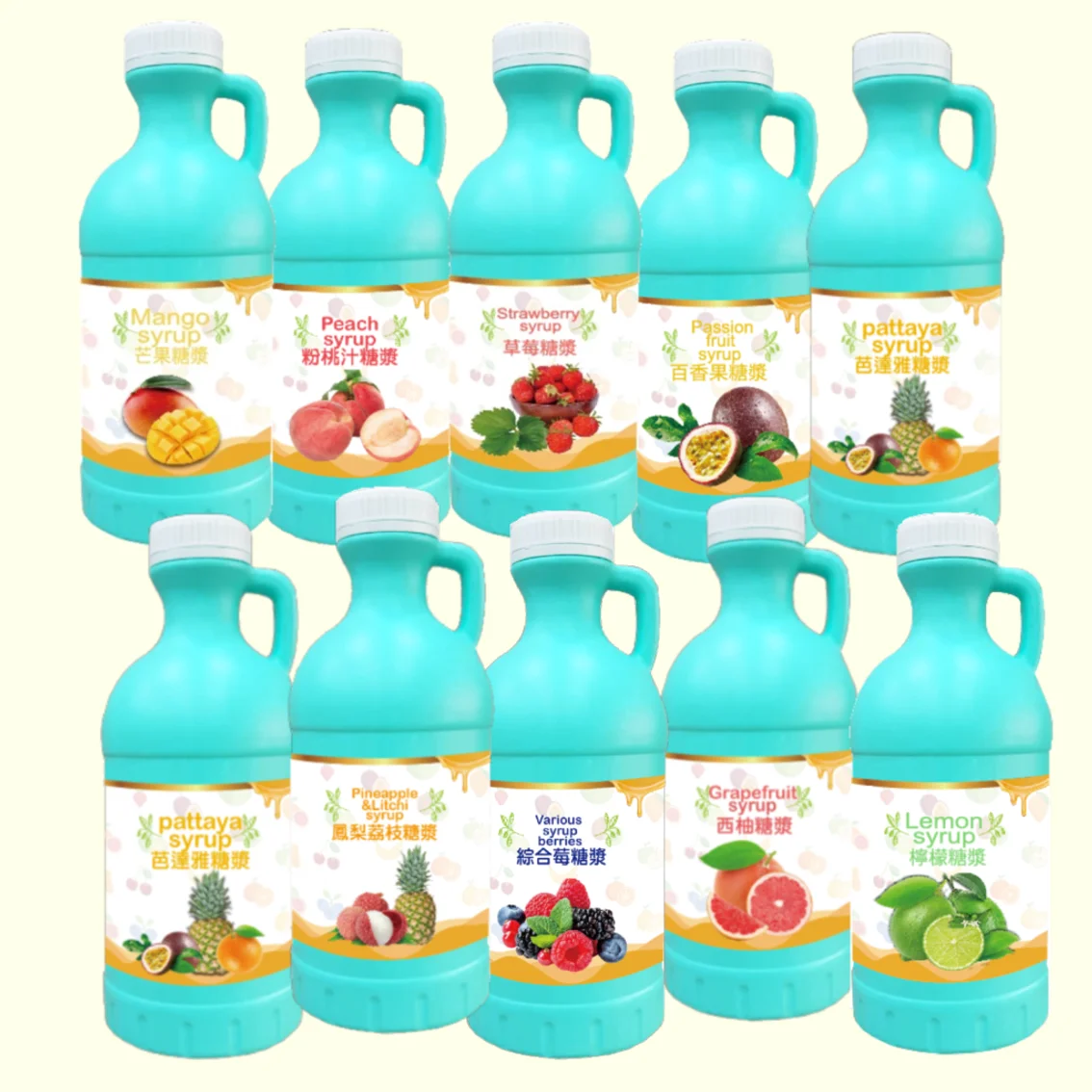 Wholesale Boba Tea Concentrate Syrup Sample Kit