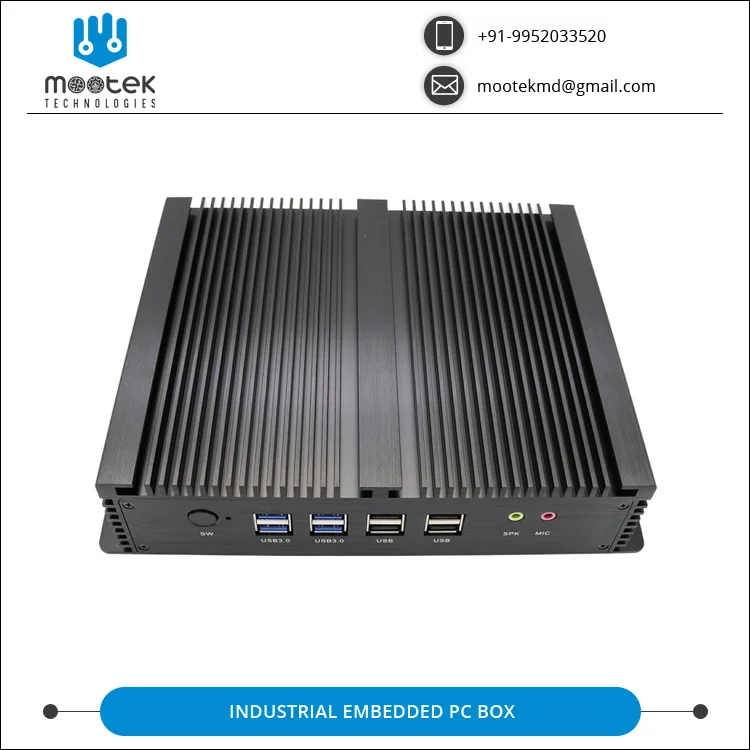 
Leaders In Manufacturing Top Grade i5-4th Generation Small Mini Size Dust Proof Industrial Embedded PC Box 