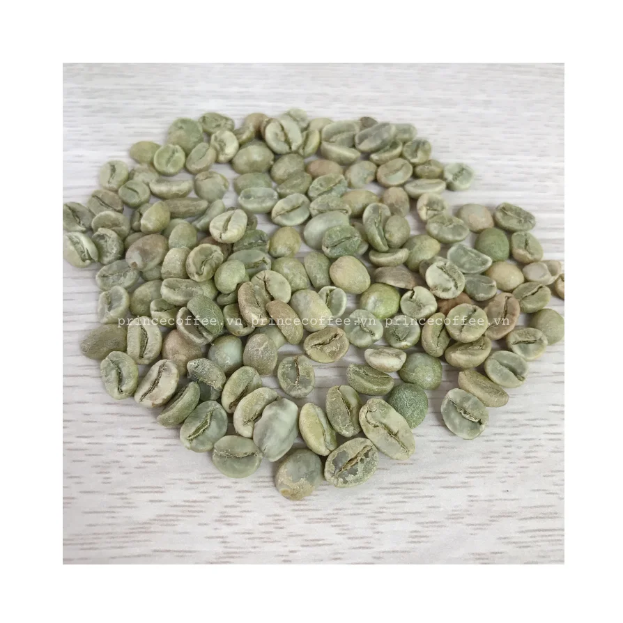 Горячая цена, вьетнамские кофейные зерна Arabica Robusta, зеленые кофейные зерна, высококачественные необработанные кофейные зерна