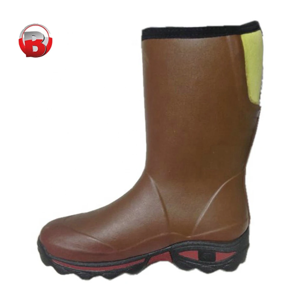 High Quality Custom Rubber Camo Neoprene Hunting Snake Boots