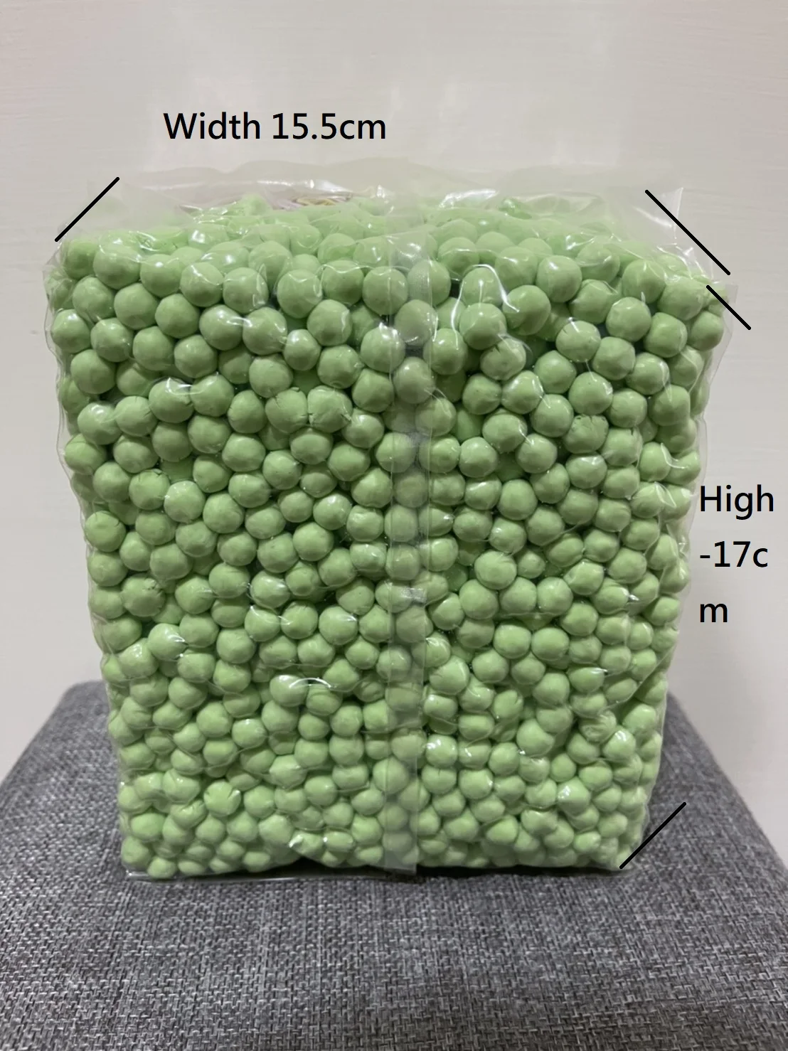 
Best Price - Green Tapioca Pearl - Multi-color For Premium Boba Milk Tea size 6.5 mm~7.5 mm 