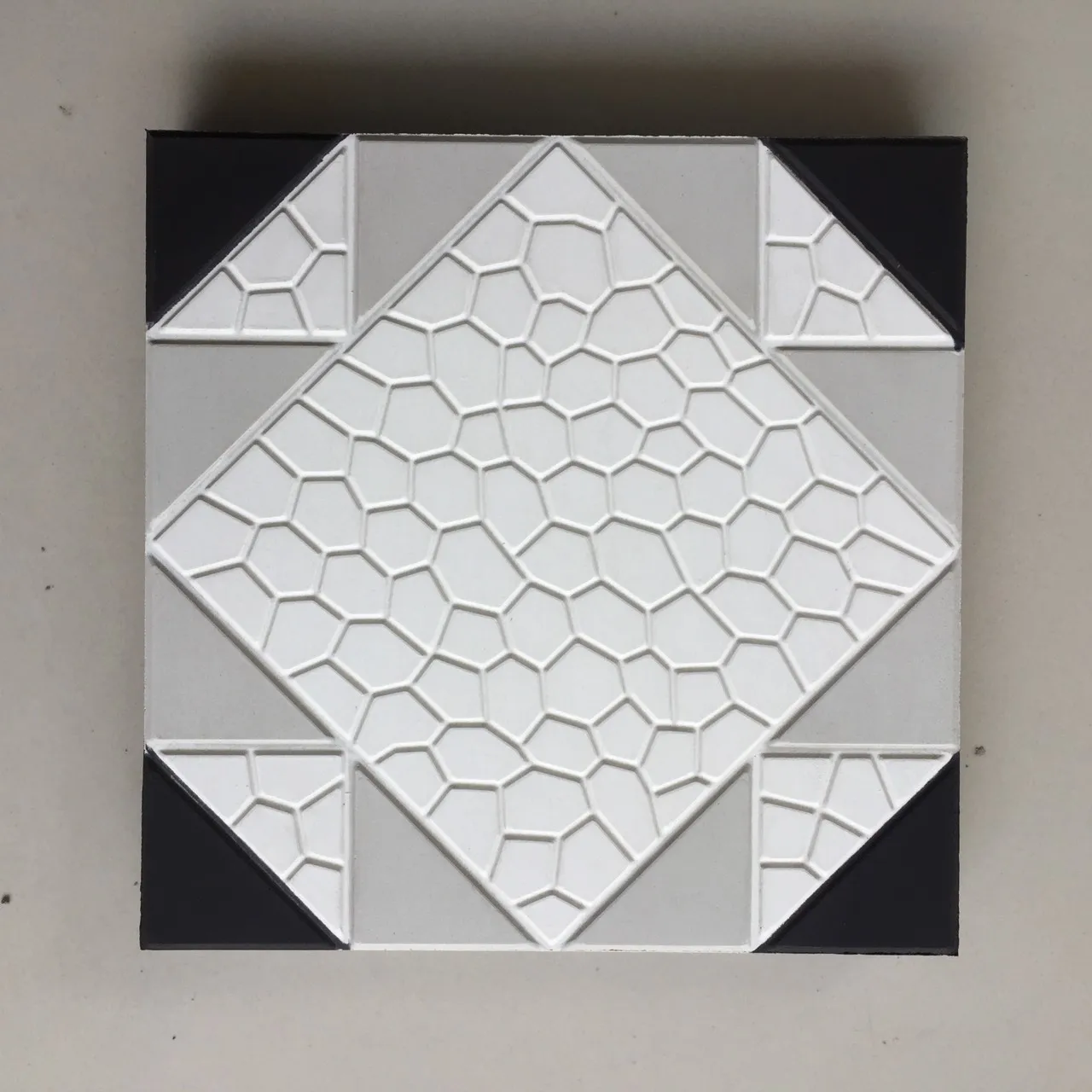 3D texture handmade cement tiles 200x200