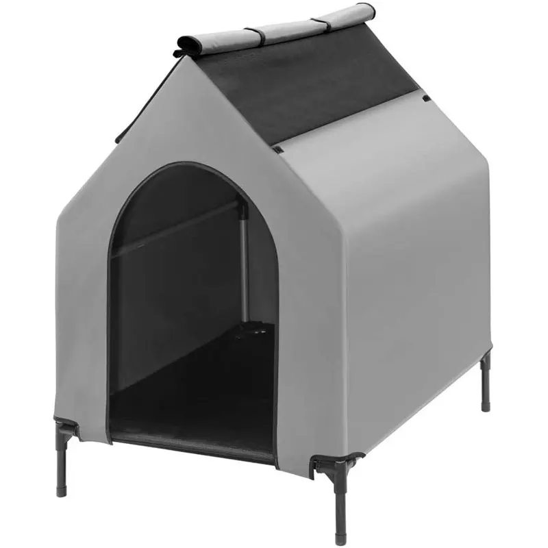 Breathable Outside Unique Animal Designer Foldable Dog Elevated Portable Pet House