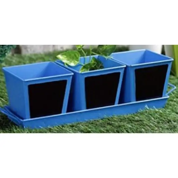 Reasonable Price Herb Pot Sets High Durability Round Herb Pot Sets Factory Supply Decorative Flower Pot Premium Grade