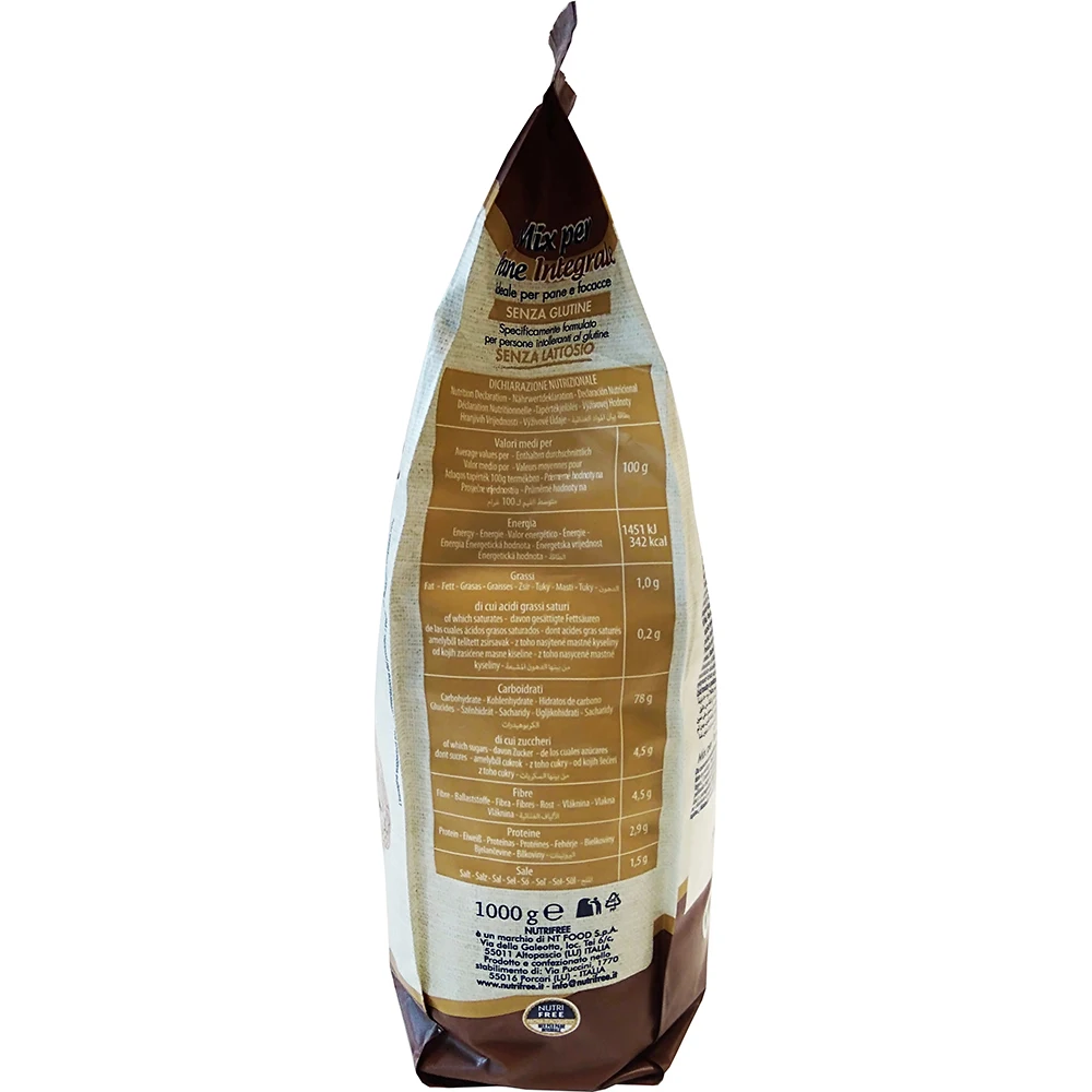 Gluten Free MIX FOR WHOLEMEAL BREAD 1 Kg