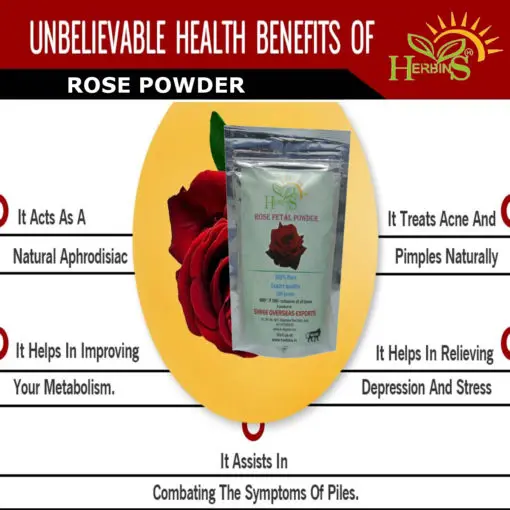 GMP Certified Rose Petal Powder