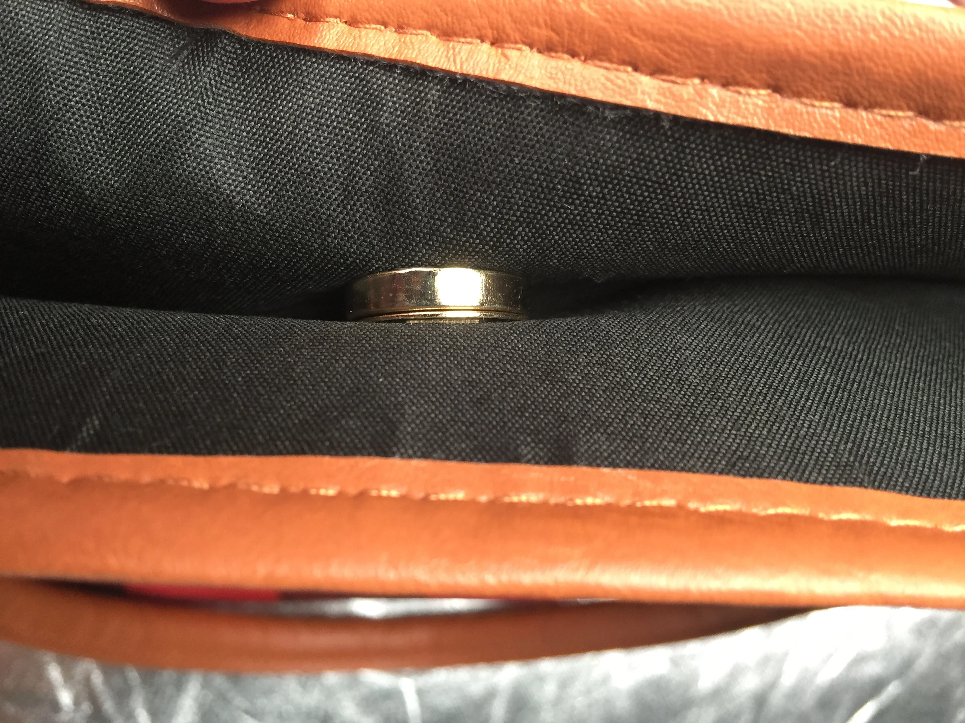 
Red Tartan Tote Cotton Canvas High Capacity Red Plaid Double Ear Bag 