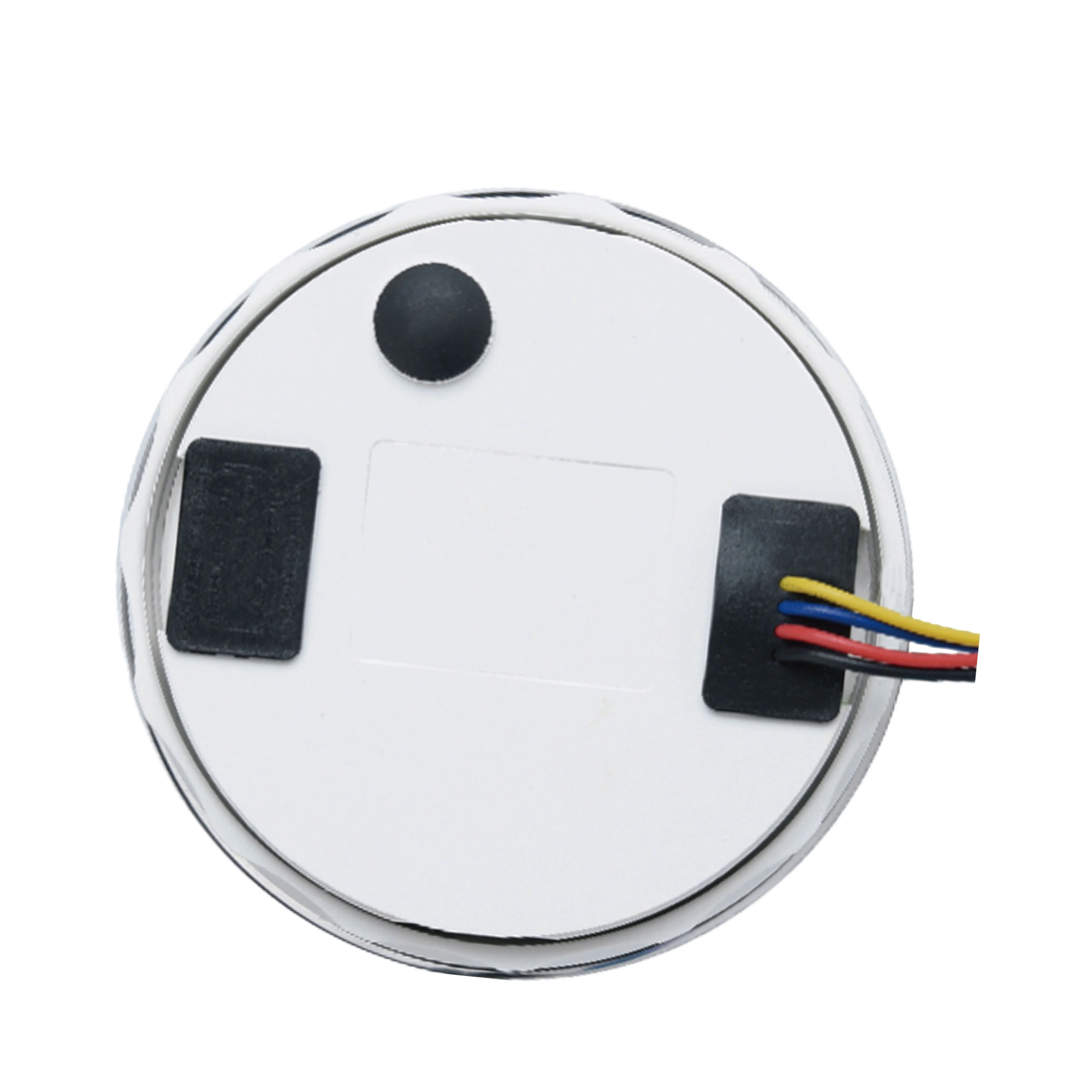 85mm analog and 316 stainless steel rim with convex lens black face white LED display 4000 rpm tachometer gauge